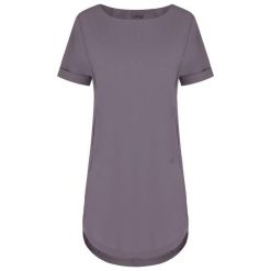 Sukienka damska Loap Ubakala w kolorze szarym. Fioletowe koszulki sportowe damskie LOOP, xs, bez wzorów, bez kołnierzyka, bez ramiączek, trekkingowe. Za 214.99 zł.