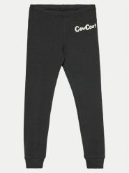Mini Rodini Legginsy Coucou 2473011999 Czarny Slim Fit. Czarne legginsy dla dziewczynek Mini Rodini, bez wzorów, z bawełny. Za 99.99 zł.