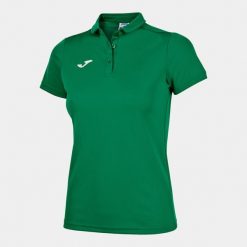 Koszulka polo do tenisa damska Joma Hobby. Zielone koszulki sportowe damskie Joma, xl, bez wzorów, bez kołnierzyka, bez ramiączek, do piłki nożnej. W wyprzedaży za 108.20 zł.