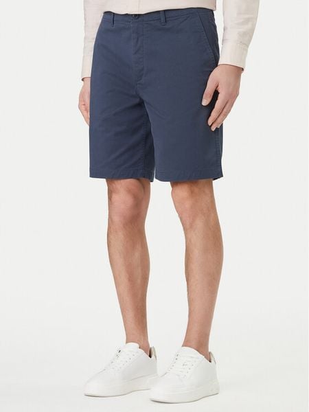 Calvin Klein Jeans Szorty materiałowe LV04RF617G Granatowy Regular Fit. Niebieskie szorty męskie Calvin Klein Jeans, m, bez wzorów, z jeansu. Za 329.99 zł.
