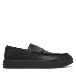 Loafersy Calvin Klein. Czarne mokasyny męskie Calvin Klein. Za 569.99 zł.