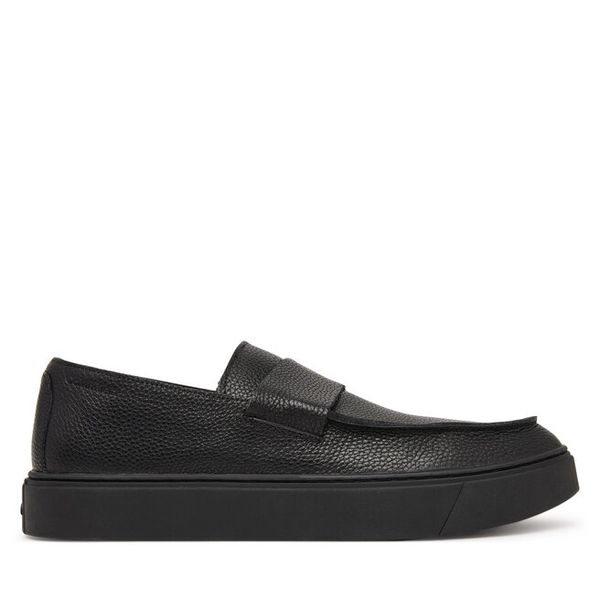 Loafersy Calvin Klein. Czarne mokasyny męskie Calvin Klein. Za 485.99 zł.