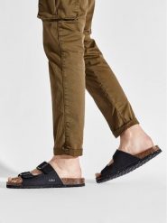 CMP Klapki Thalitha Slipper 3Q91017 Czarny. Czarne klapki męskie CMP, ze skóry. Za 136.99 zł.