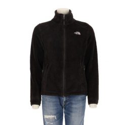 Damska czarna kurtka polarowa Osito TNF. Czarne kurtki damskie The North Face, l, bez wzorów, z materiału, bez kaptura. Za 212.96 zł.