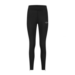 Legginsy do biegania damskie Rogelli ALGONA. Czarne legginsy damskie Rogelli, s, bez wzorów, do biegania. Za 145.00 zł.