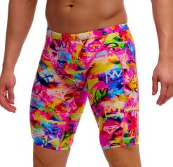 Spodenki do pływania Jammery Funky Trunks Tag Her. Kąpielówki męskie FUNKY TRUNKS, m, bez wzorów, z materiału, na fitness i siłownię. Za 219.00 zł.