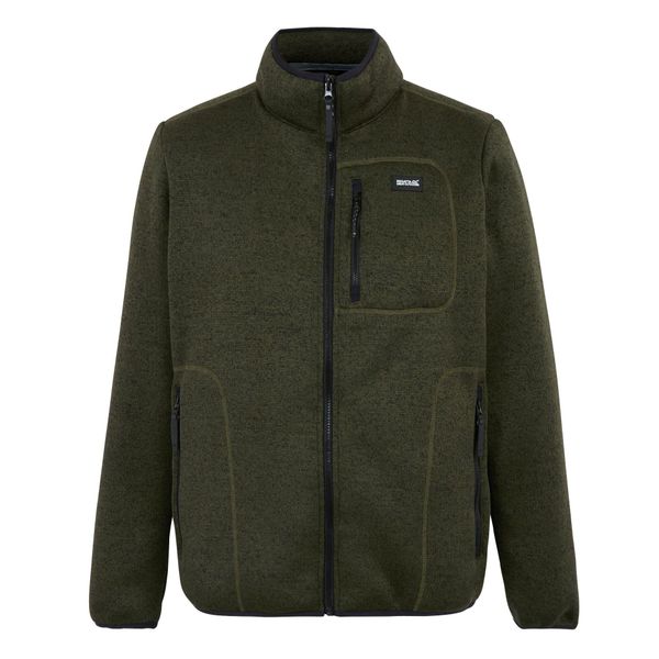 Męska Bluza Polarowa Barlee Marl Z Pełnym Zamkiem Błyskawicznym. Zielone bluzy męskie Regatta, m, bez wzorów, z polaru, bez kaptura. Za 155.99 zł.