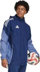 Kurtka męska Adidas Kurtka męska Tiro 25 Competition All-Weather niebieska JI6543 2XL. Niebieskie kurtki męskie Adidas, m, bez wzorów, bez kaptura. Za 409.31 zł.