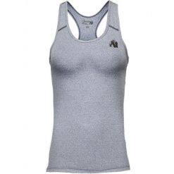 Damski tank top Gorilla Wear Aspen. Niebieskie obuwie sportowe damskie GORILLA WEAR, bez wzorów, na fitness i siłownię. Za 161.50 zł.