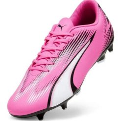 Buty piłkarskie PUMA Ultra Play MxSG poison puma. Czerwone buty sportowe męskie Puma, bez zapięcia, do piłki nożnej. Za 158.65 zł.