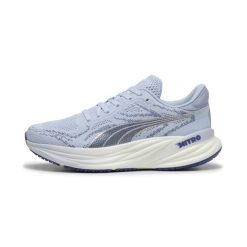 Damskie buty do biegania Puma Magnify Nitro 2. Niebieskie obuwie sportowe damskie Puma, bez wzorów, do biegania. W wyprzedaży za 418.50 zł.