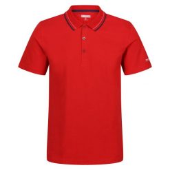 Koszulka Polo Męska Forley. Białe koszulki polo męskie Regatta, m, bez wzorów, bez kołnierzyka, bez ramiączek, trekkingowe. Za 55.99 zł.