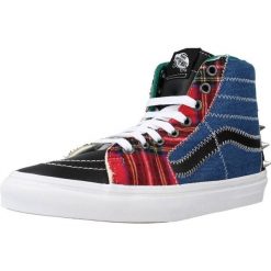 Buty VANS UA SK8-Hi Czarny. Czarne trampki i tenisówki damskie Vans, bez wzorów, ze skóry, bez zapięcia. Za 234.99 zł.