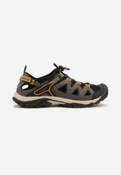 Ciemnobeżowe Buty Sportowe Sneakersy z Geometrycznym Wzorem Ainira. Brązowe buty sportowe męskie Born2be, bez zapięcia. Za 109.99 zł.