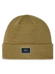 Alpha Industries Czapka X-Fit Beanie 168905 Beżowy. Brązowe rękawiczki męskie Alpha Industries, na zimę, bez wzorów, z materiału. Za 119.99 zł.