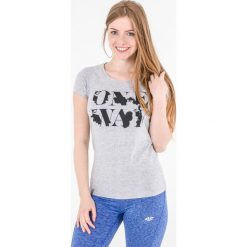 4f Koszulka damska jasny szary melanż r. M (H4L17-TSD013). T-shirty damskie 4f, melanż. Za 33.00 zł.