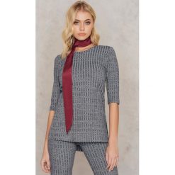 Rut&Circle Sweter w prążki Anna - Grey. Swetry damskie marki Rut&Circle. W wyprzedaży za 36.58 zł.