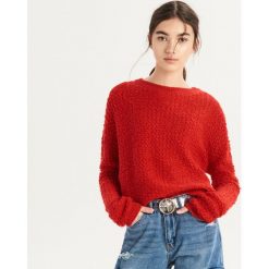 Czerwony sweter - Czerwony. Czerwone swetry damskie Sinsay. Za 59.99 zł.