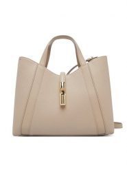 Furla Torebka Goccia S WB01789 BX3353 KH 4488S Beżowy. Brązowe torebki do ręki damskie Furla, bez wzorów, ze skóry, bez dodatków. Za 1,269.00 zł.