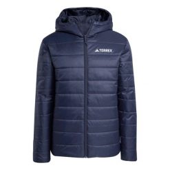 Kurtka z kapturem adidas Terrex Multi Essentials 2. Niebieskie kurtki męskie Adidas, m, bez wzorów, z materiału, z kapturem. Za 444.05 zł.