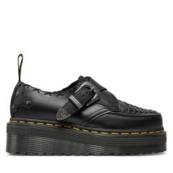 Półbuty Dr. Martens. Czarne półbuty na co dzień męskie Dr. Martens, bez zapięcia. Za 629.99 zł.