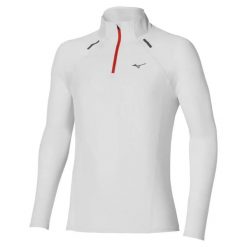 Koszulka z długim rękawem Mizuno Dryaero Hybrid. Czarne koszulki sportowe męskie Mizuno, s, bez wzorów, bez kołnierzyka, bez ramiączek, do biegania. Za 323.55 zł.