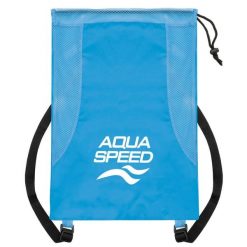 Worek na sprzęt plecak Aqua Speed Mesh Backpack. Białe plecaki damskie Aqua-Speed, bez wzorów, z meshu. Za 39.99 zł.