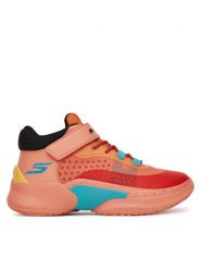 Skechers Buty do koszykówki Skx Court Hype-Hooper-Hero 406068L/ORMT Pomarańczowy. Brązowe buty sportowe chłopięce Skechers, bez wzorów, z materiału, bez zapięcia, do koszykówki. Za 249.99 zł.