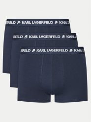 KARL LAGERFELD Komplet bokserek A1M47151 Granatowy. Niebieskie bokserki męskie KARL LAGERFELD, m, bez wzorów, z bawełny. Za 199.99 zł.