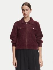 Morgan Kardigan 232-MDOMI Bordowy Regular Fit. Czerwone kardigany damskie Morgan, xs, bez wzorów, z syntetyku. Za 299.99 zł.