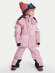 Reima Spodnie narciarskie Proxima 5100099B Różowy jasny Regular Fit. Czerwone buty zimowe dziewczęce Reima, bez wzorów, z syntetyku, bez zapięcia. Za 359.99 zł.