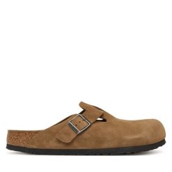 Klapki Birkenstock. Brązowe klapki męskie Birkenstock. Za 694.99 zł.