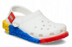 Crocs Crocs LEGO 4LW System Clog 211873-100 białe 45/46. Białe klapki męskie Crocs. Za 310.33 zł.