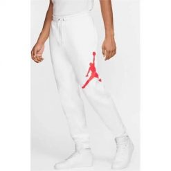 Spodnie sportowe męskie Nike Air Jordan. Białe spodnie sportowe męskie Nike, m, bez wzorów, z bawełny. Za 382.00 zł.