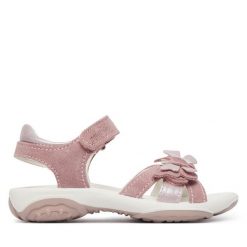 Sandały Primigi. Czerwone sandały dziewczęce Primigi, bez zapięcia. Za 249.99 zł.