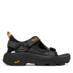 Sandały Teva. Czarne obuwie sportowe damskie Teva, bez wzorów, trekkingowe. Za 359.99 zł.