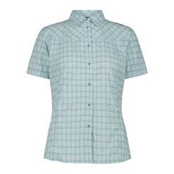 Koszula damska turystyczne CMP 34S6206. Zielone koszule damskie CMP, l, bez wzorów, sportowe, bez kołnierzyka, bez ramiączek. Za 228.50 zł.