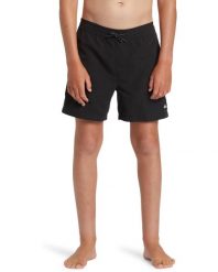 Szorty kąpielowe dla Chłopców EVERYDAY SOLID VOLLEY 14". Czarne szorty dla chłopców Quiksilver, bez wzorów, z materiału, klasyczne. Za 102.30 zł.