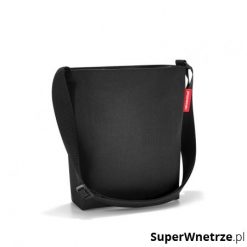 Torba Reisenthel Shoulderbag S patchwork czarna. Czarne plecaki damskie Reisenthel, bez wzorów, z materiału, eleganckie, małe, bez dodatków. Za 120.90 zł.