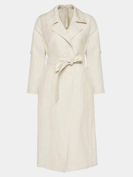 Marella Trencz Appia 2413121015 Beżowy Regular Fit. Brązowe płaszcze damskie Marella, bez wzorów, z wiskozy, bez kaptura. Za 1,059.00 zł.