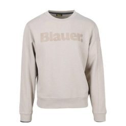 Bluza polarowa BLAUER CROSBY Beżowy. Brązowe bluzy męskie Blauer, xl, bez wzorów, z polaru, bez kaptura. Za 244.99 zł.