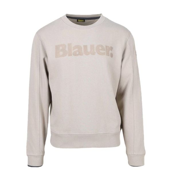 Bluza polarowa BLAUER CROSBY Beżowy. Brązowe bluzy męskie Blauer, xl, bez wzorów, z polaru, bez kaptura. Za 249.99 zł.