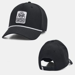 Czapka Męska Z Daszkiem Under Armour. Czarne czapki i kapelusze męskie Under Armour, bez wzorów, sportowe. Za 149.99 zł.