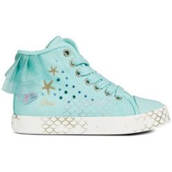 Geox Tenisówki Dziewczęce Za Kostkę Ciak 26 Zielone. Buty sportowe dziewczęce marki Geox. W wyprzedaży za 225.00 zł.