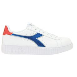 Buty do chodzenia damskie Diadora Step P Lipstick. Białe obuwie sportowe damskie Diadora, bez wzorów, z gumy, trekkingowe. Za 257.00 zł.