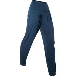 Spodnie haremki "wellness", długie, Level 1 bonprix ciemnoniebieski. Spodnie materiałowe damskie marki Nike. Za 74.99 zł.
