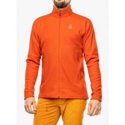 Bluza polarowa męska Haglofs Buteo Mid Jacket. Brązowe bluzy męskie Haglöfs, m, bez wzorów, z polaru, bez kaptura. Za 249.99 zł.