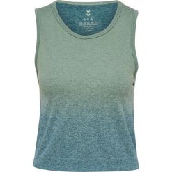Króki top bez szwów damski Hummel Gradient. Zielone obuwie sportowe damskie Hummel, bez wzorów, na fitness i siłownię. Za 214.50 zł.