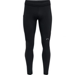Legginsy Newline core. Czarne legginsy sportowe męskie Newline, m, bez wzorów, z dzianiny. Za 252.50 zł.