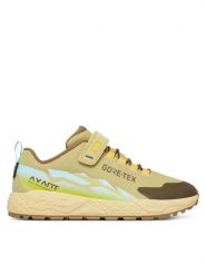 Primigi Sneakersy GORE-TEX 2419022 D Beżowy. Brązowe trampki i tenisówki chłopięce Primigi, bez wzorów, z gore-texu, bez zapięcia. Za 374.99 zł.